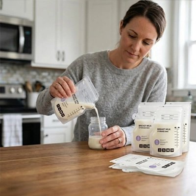 Sachet conservation lait maternel