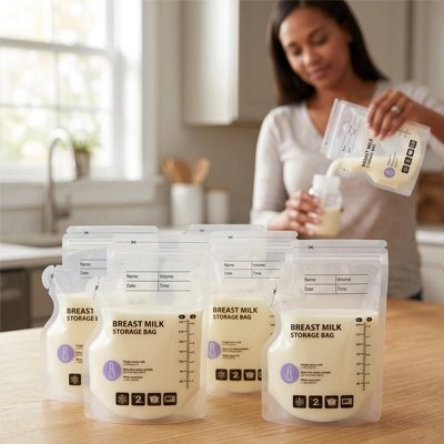 Sachet conservation lait maternel